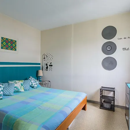 Appartement Bel Moderne, 1 Chambre, Balcon, Ascenseur, Parking, Proche Commerces, 10 Min Plages - Fr-1-3-521