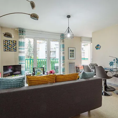 Bel Moderne, 1 Chambre, Balcon, Ascenseur, Parking, Proche Commerces, 10 Min Plages - Fr-1-3-521 Apartamento Anglet